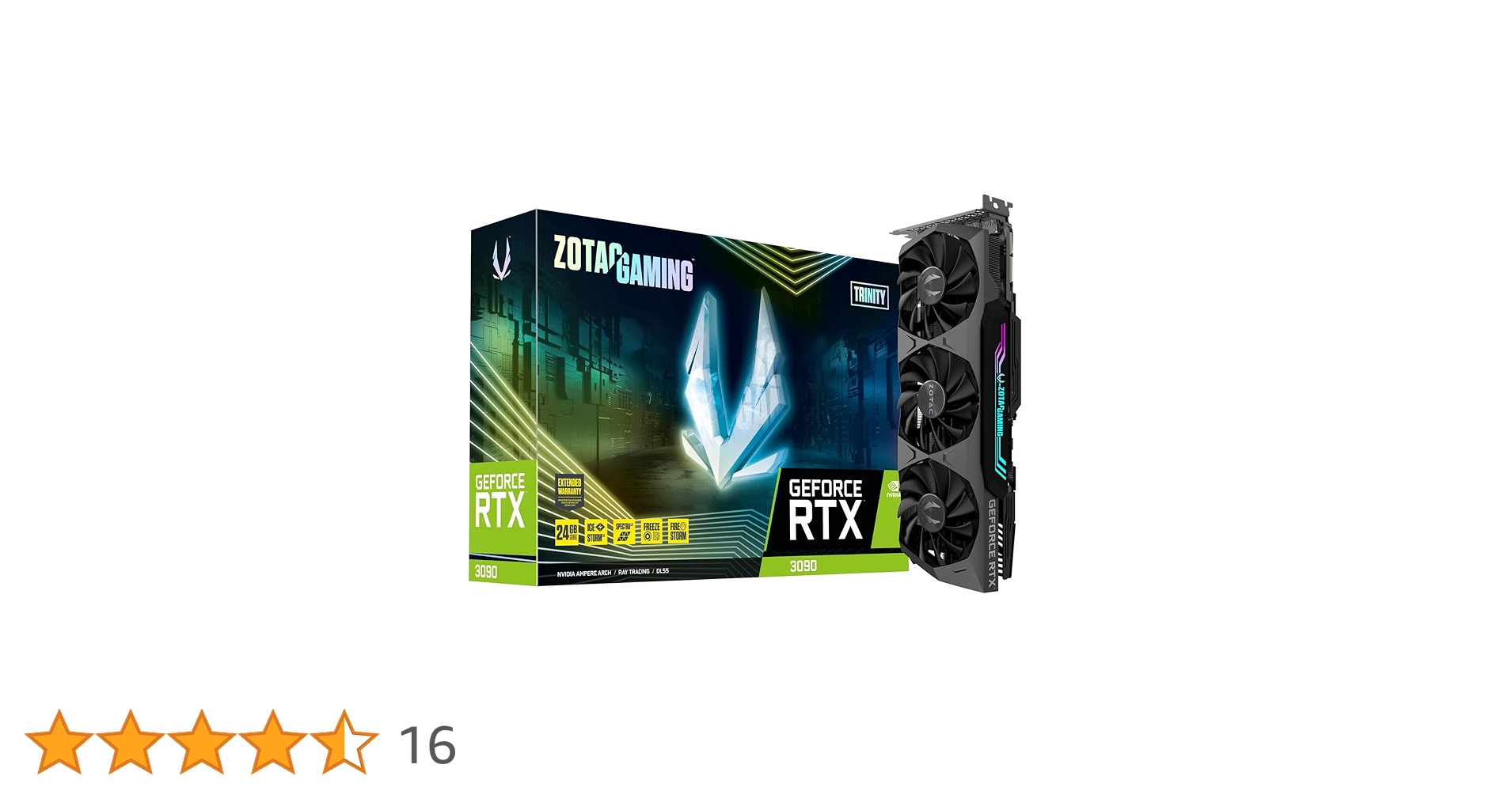 Amazon.co.jp: ZOTAC GAMING GeForce RTX 3090 Trinity Graphics